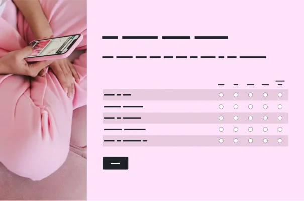 App intercept survey